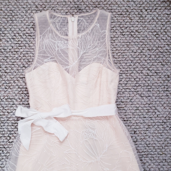 BCBG Embroidered Illusion Dress - Picture 5 of 8